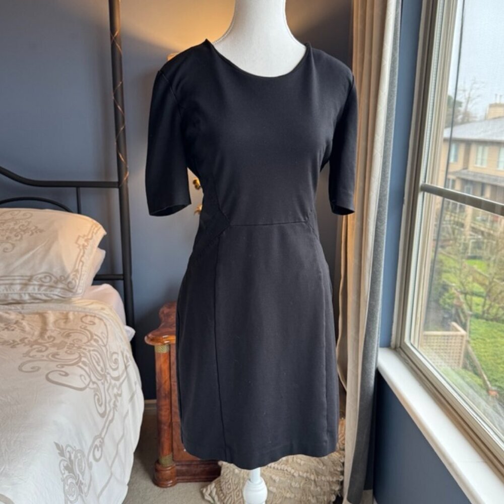 Little Black Dress w 3/4 Sleeves by Spanner